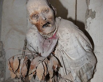 Cripta con mummie La cripta di Militello Rosmarino, si trova nelle viscere sotterranee della chiesa Madre. Sono presenti mummie di...